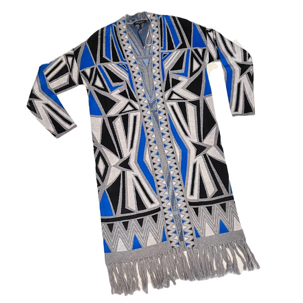 NWOT Romeo & Juliette Couture Fringe long sweater